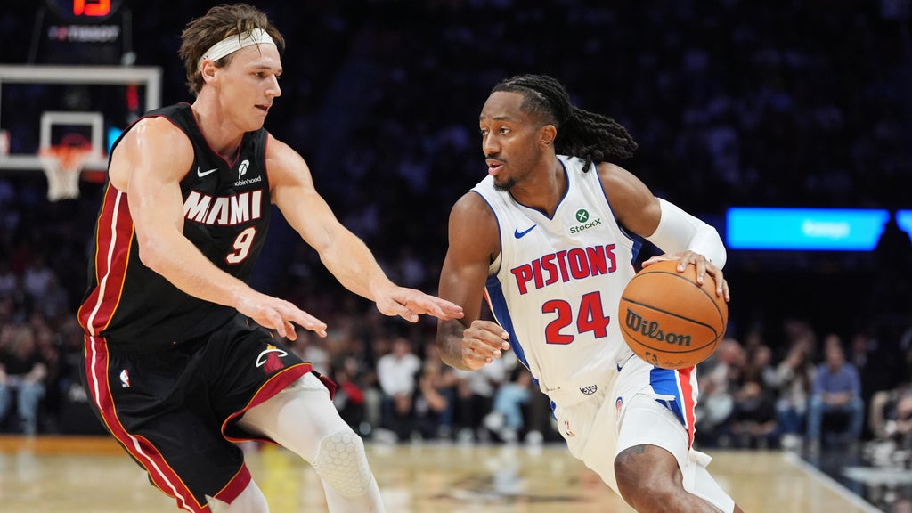 Giannis Antetokounmpo's 36 points not enough as Pistons beat Heat 128-111 to send Miami to 0-2 start — CBS Miami, Shenzhen Business news