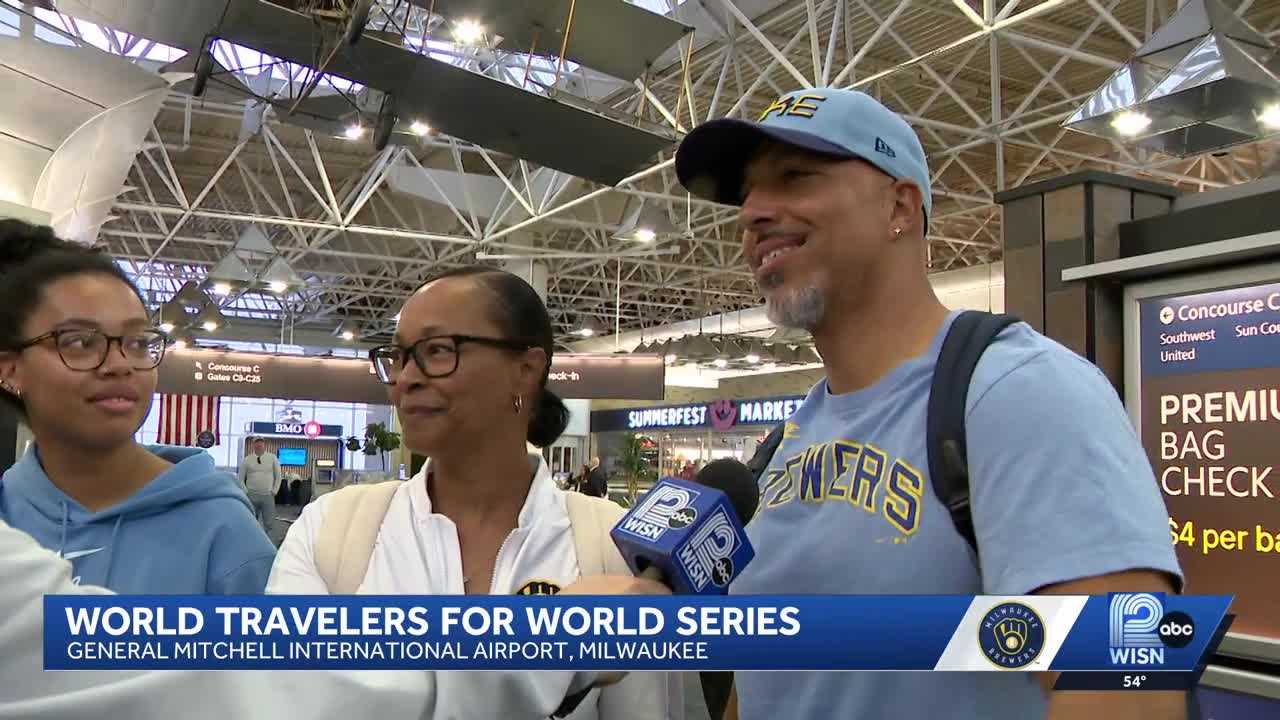 'Traveled for...24 hours': Fans travel from across the world for the World Series — WISN 12 Milwaukee, Shenzhen Sports news
